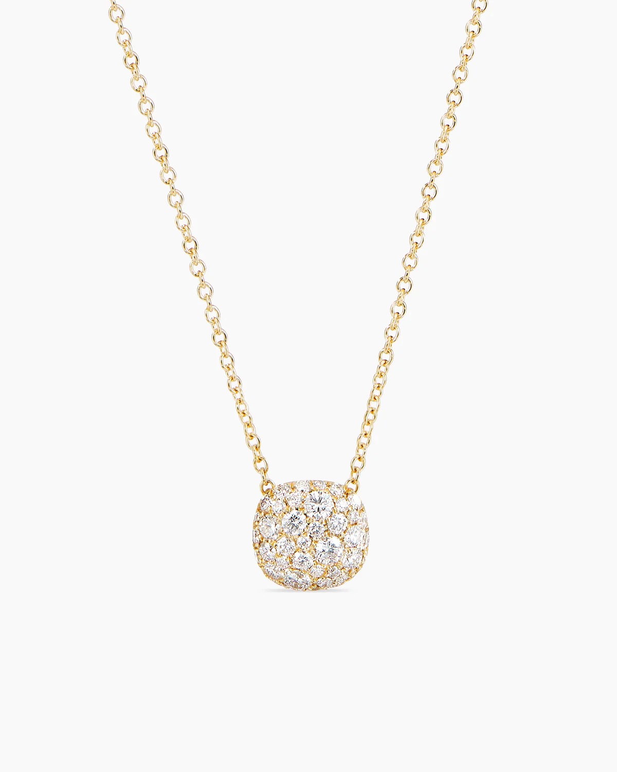 Cushion Pendant Necklace