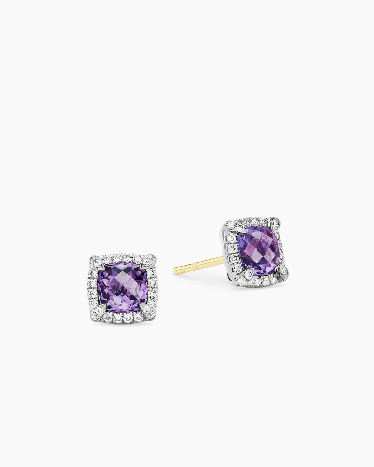 Petite Amethyst Earrings