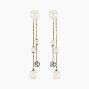Waterfall Pearl Earrings