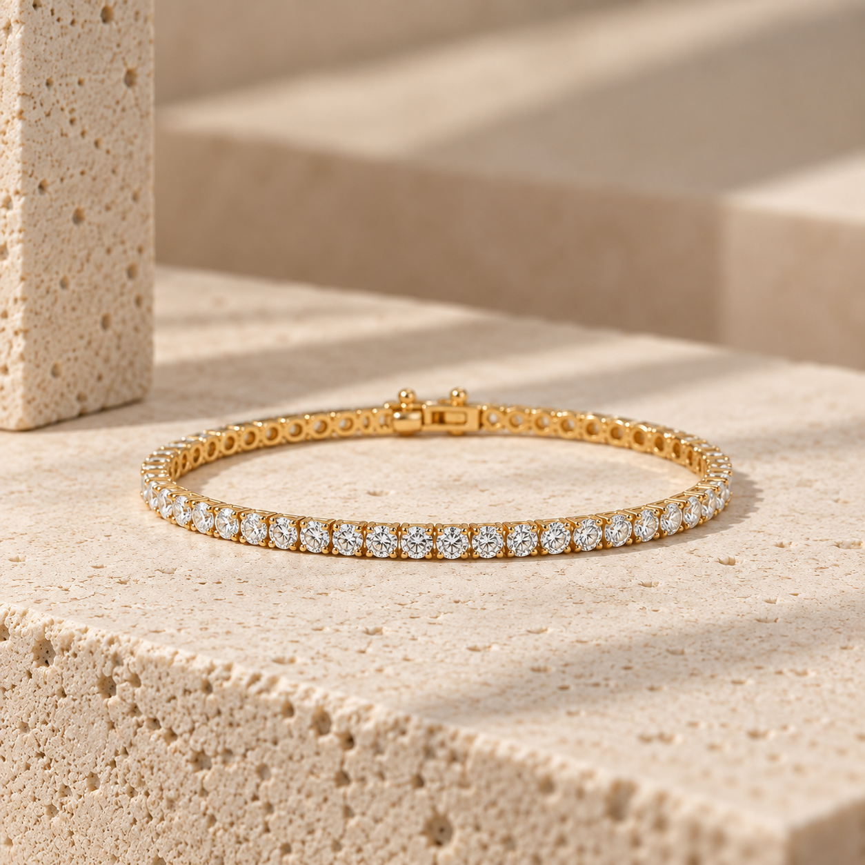 Gold Diamond Bracelet